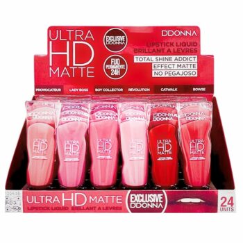 Présentoir de 24 (soit 1,12€ l'unité) : Rouge à lèvres Ultra HD Mat