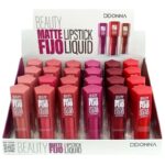 Présentoir de 24 (soit 0,99€ l'unité) : Rouge à lèvres liquide Mat Beauté