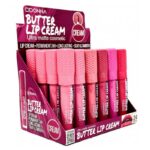 Présentoir de 24 (0,87€ pièce) : Brillant à Lèvres Crème au Beurre - Ddonna
