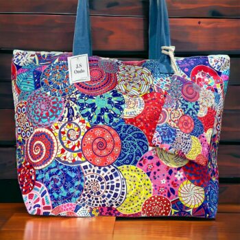 Pack éco de 12 sacs (Soit 3,60€) Mélange de grand Sac à Main en Tissu Polyvalent – Image 6