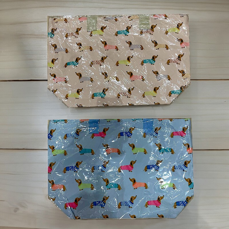 sac de plage motifs chien 1 Mélange de 5 Couleurs (soit 3,95€) Grand Sac à Main + Porte Monnaie - Motifs Chiens – Image 2