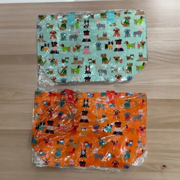 Mélange de 5 Couleurs (soit 3,95€) Grand Sac à Main + Porte Monnaie - Motifs Chiens – Image 3
