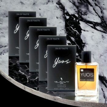 Lot de 5 (soit 2,15€ unité) : Eau de toilette générique YUOS pour homme – Image 3