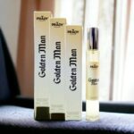 Lot de 12 (soit 1,55€ unité) : Eau de toilette générique homme GOLDEN MAN Prady – 33ml