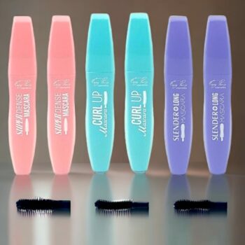 Présentoir de 24 (soit 1,33€ unité) : Mascara noir 3 brosses – Image 2