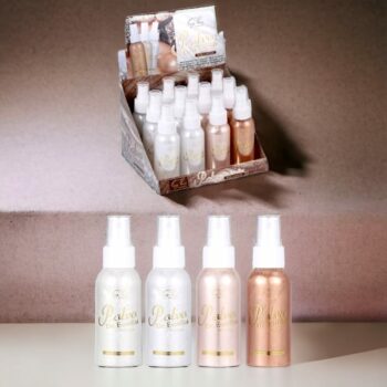 Présentoir de 12 (soit 2,33€ unité) : Spray illuminant à la poussière d'étoiles – Image 2