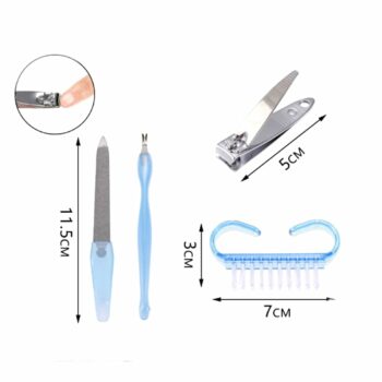 Lot de 12 ensembles de 4 pièces de manucure (soit 1,03€ unité) – Image 3