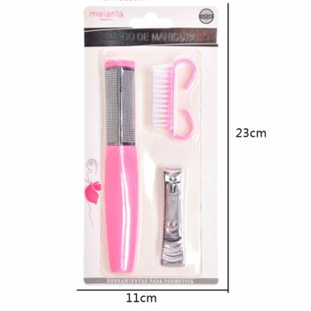 Lot de 12 ensembles de 3 pièces de pédicure (soit 1,72€ unité) – Image 3