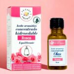 Lot de 12 (3,20€ unité) : Huile essentielle concentrée pour diffuseur 18ml - Rose Équilibrante