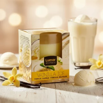 Pack de 12 (soit 1,90€ piéce) - Bougie parfum Vanille