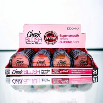 Présentoir de 24 (soit 1,12€ unité) : Blush en poudre CHEEK – Image 4