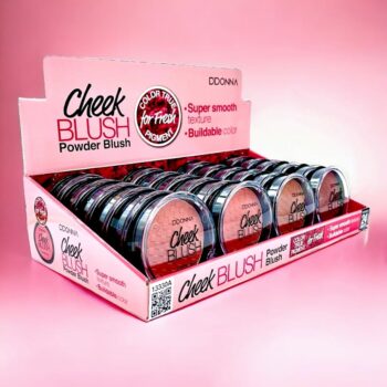 Présentoir de 24 (soit 1,12€ unité) : Blush en poudre CHEEK – Image 3