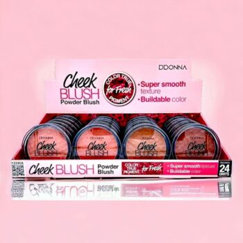 Présentoir de 24 (soit 1,12€ unité) : Blush en poudre CHEEK