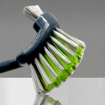 Lot de 12 (soit 1,33€ unité) : Brosse 2 en 1 de 28 cm – Image 2