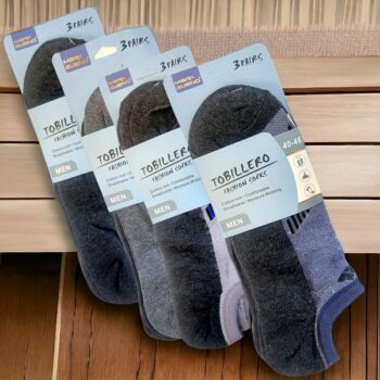 Lot de 36 paires (soit 0,34€ la paire) de Chaussettes courtes bicolores - 40/46 – Image 2