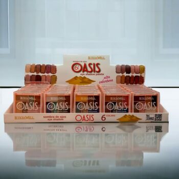 Pack de 24 (soit 0.86€ l'unité) : Palette fard a paupières Oasis - Leticia Well