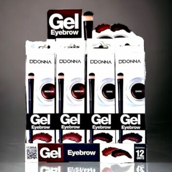 Présentoir de 12 (soit 1,20€ unité) : Gel à sourcils avec pinceau