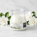 Pack de 12 (soit 1,25€ piéce) - Bougie parfum fleurs de gardenia