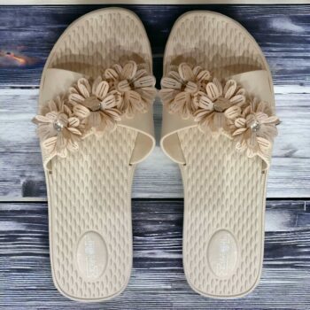 Lot de 36 paires (soit 3,95€ la paire) de Sandales estivales à fleurs - 36 au 42 – Image 2