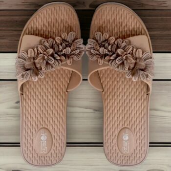 Lot de 36 paires (soit 3,95€ la paire) de Sandales estivales à fleurs - 36 au 42 – Image 3