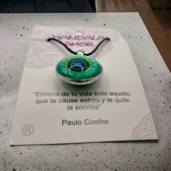 Lot de 10 (1,90€ pièce) : Mélange de Colliers Esotériques Mandala, Bonheur, Amour, Chance etc... – Image 3