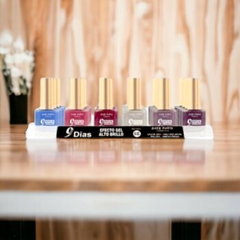 Lot de 24 (0,74€ pièce) : Vernis à ongles tenue 9 jours - 6 couleurs du bleu au mauve – Image 2