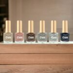 Lot de 24 (0,74€ pièce) : Vernis à ongles tenue 9 jours - 6 couleurs du gris au marron