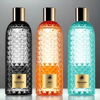 Lot mélangé de 6 (soit 3,87€ unité) : Gel Douche Luxe Diamant 400ml – Image 2