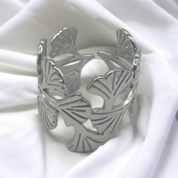 Lot mélangé de 10 (2,50€ unité) : Bague ajustable argentée et dorée en Acier Inoxydable – Image 6