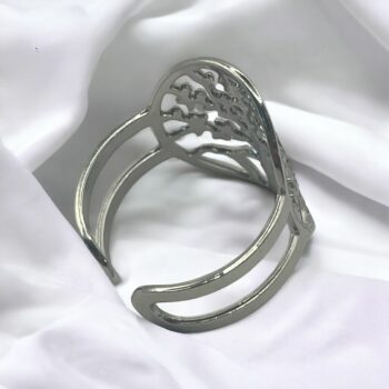Lot mélangé de 10 (2,50€ unité) : Bague ajustable argentée et dorée en Acier Inoxydable – Image 4