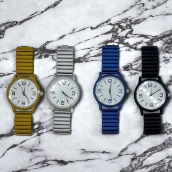 Lot de 10 (3,50€ unité) Montres métal Colorées