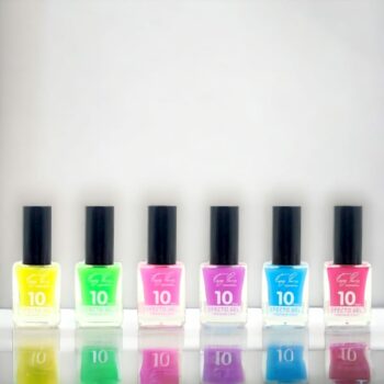 Lot de 24 (0,50€ pièce) : Vernis à ongles tenue 10 jours - 6 couleurs