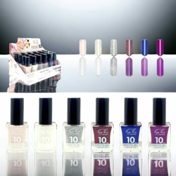 Lot de 24 (0,50€ pièce) : Vernis à ongles tenue 10 jours - 6 couleurs – Image 2