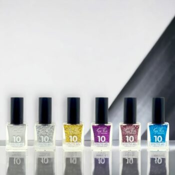 Lot de 24 (0,50€ pièce) : Vernis à ongles tenue 10 jours - 6 couleurs