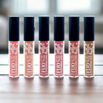 Lot de 24 (0,99€ pièce) : Lipgloss à l'acide hyaluronique - 6 couleurs