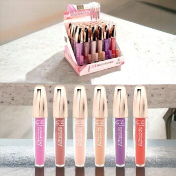 Lot de 24 (0,99€ pièce) : Lipgloss permanent à l'acide hyaluronique - 6 couleurs – Image 2