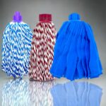 Lot de 24 (soit 1,90€ unité) : Serpillère colorée à motif
