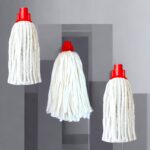 Lot de 12 (soit 1,10€ unité) : Serpillère blanche en cellulose