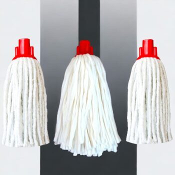 Lot de 36 (soit 0,87€ unité) : Serpillère blanche en cellulose