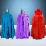 Lot de 24 (soit 2€ unité) : Serpillère couleurs mélangées en microfibre