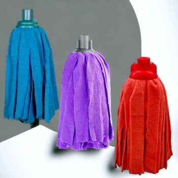 Lot de 12 (soit 2,20€ unité) : Serpillère couleurs mélangées en microfibre – Image 5