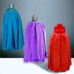 Lot de 12 (soit 2,20€ unité) : Serpillère couleurs mélangées en microfibre