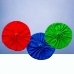Lot de 12 (soit 2,54€ unité) : Serpillère couleurs mélangées en microfibre ronde