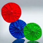 Lot de 24 (soit 2,15€ unité) : Serpillère couleurs mélangées en microfibre ronde