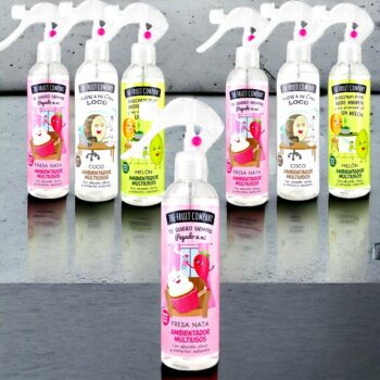 Mélange de 24 (1,87€ unité) : Spray désodorisant multi-usages Fruits TFC – Image 6