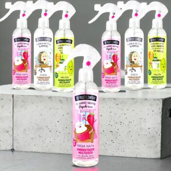 Mélange de 24 (1,87€ unité) : Spray désodorisant multi-usages Fruits TFC