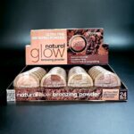 Présentoir de 24 (soit 1,36€ unité) : Poudres bronzantes NATURAL GLOW