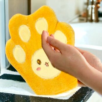 Lot de 12 (2,25€ unité) : Serviettes éponges pour les mains - Collection Cute Pastel – Image 3