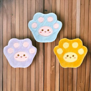 Lot de 12 (2,25€ unité) : Serviettes éponges pour les mains - Collection Cute Pastel