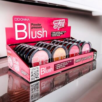 Pack de 24 (soit 1,24€ l'unité) Fards à joues BLUSH POWER PRESSED - D'Donna